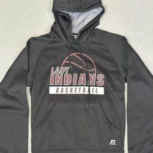 Russell Athletic Black Hoodie with Graphic
